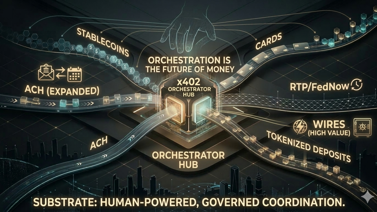 The Future of Finance Is Not Stablecoins. It Is Orchestration.